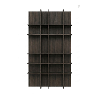 Стелаж Дублін 130 Каштан авердонна мінк Гербор (Gerbor) Україна